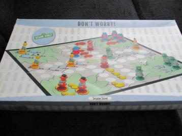 bordspel zgan Mens erger je niet Sesamstraat Dont Worry  beschikbaar voor biedingen