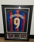Ingelijst gesigneerd Barcelona shirt door Lewandowski COA, Verzamelen, Sportartikelen en Voetbal, Ophalen of Verzenden, Nieuw