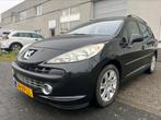 Peugeot 207 1.6 16V SW Outdoor 2008 Zwart, Auto's, Voorwielaandrijving, 4 cilinders, Zwart, Stationwagon