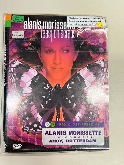 DVD Alanis Morissette              80, Cd's en Dvd's, Dvd's | Muziek en Concerten, Ophalen of Verzenden