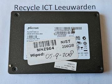 Micron 256gb laptop ssd hdd hardeschijf c400  beschikbaar voor biedingen