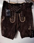 Lederhose NIEUW  echt leer maat 50, Maat 52/54 (L), Carnaval, Nieuw, Ophalen of Verzenden