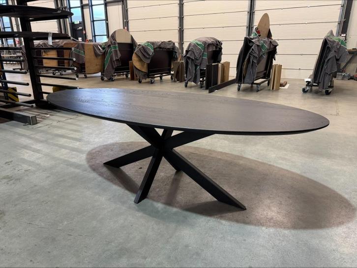 Ovale eettafel | Table du sud, Huis en Inrichting, Tafels | Eettafels, Zo goed als nieuw, 100 tot 150 cm, 200 cm of meer, Vijf personen of meer