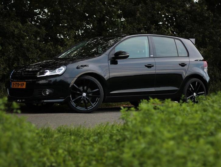 Volkswagen Golf 1.4 TSI 90KW 5D 2012 Zwart, Auto's, Volkswagen, Particulier, Golf, ABS, Adaptieve lichten, Adaptive Cruise Control