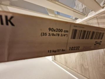 Ikea 2 persoonsbed ( 1.80 x 2.00 ) stijl Malm - afbeelding 5