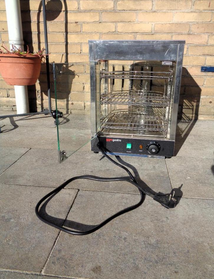 GGM GASTRO model WHVJ3 warmhoudvitrine, Huis en Inrichting, Keuken | Keukenbenodigdheden, Zo goed als nieuw, Ophalen of Verzenden