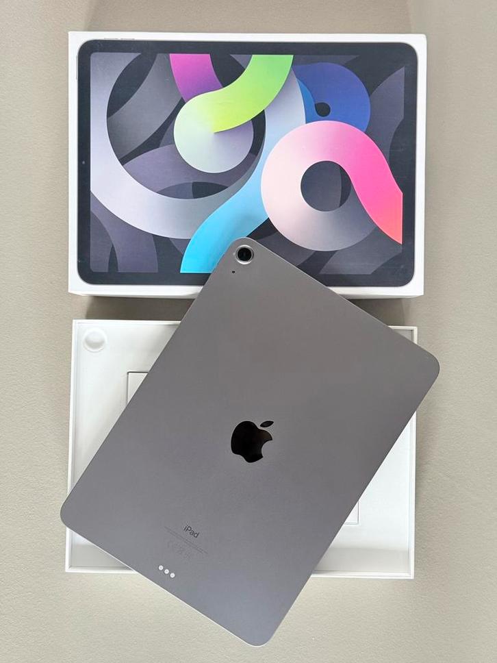 Apple iPad Air 4 256GB + Magic Keyboard + Apple Pencil, Computers en Software, Apple iPads, Zo goed als nieuw, Apple iPad Air