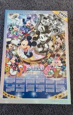 Disney Tenyo Puzzel Mickey Mouse Kalender 2019, Ophalen of Verzenden, 500 t/m 1500 stukjes