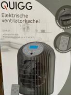 Elektrische  ventilatorkachel merk Quigg, Caravans en Kamperen, Zo goed als nieuw