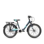 Scool Wave steel ltd 20 3-Speed Meisjes Dark Grey/Aqua 2024, Nieuw, Scool