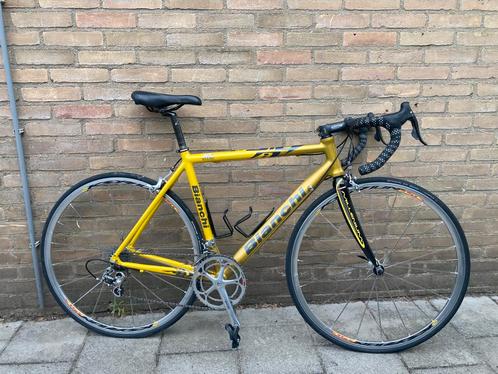 Racefiets Bianchi alu 54cm Campagnolo Chorus, Fietsen en Brommers, Fietsen | Racefietsen, Gebruikt, Overige merken, Meer dan 20 versnellingen