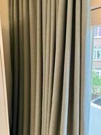 Zware kwaliteit verduisterende gordijnen tweed blauwgrijs, Huis en Inrichting, Stoffering | Gordijnen en Lamellen, Grijs, 200 cm of meer