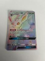 Pokemon Leafeon GX rainbow ultra prism 157/156, Verzenden, Zo goed als nieuw