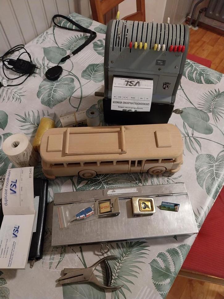 Buschauffeur Spullen Collectie, Verzamelen, Elektronische Apparatuur, Overige typen, Ophalen of Verzenden