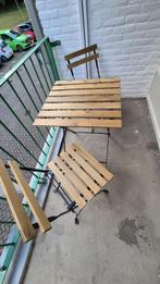 3-delige bistroset, Ophalen, Nieuw, Hout, Inklapbaar