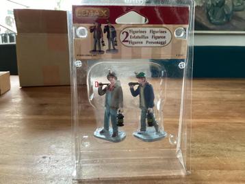 🎄Lemax 2 mijnwerkers.  NIEUW. beschikbaar voor biedingen