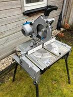 afkort-tafelzaag elu/dewalt flip over, Doe-het-zelf en Verbouw, Gereedschap | Zaagmachines, Ophalen, Gebruikt, Afkortzaag, 30 tot 70 mm