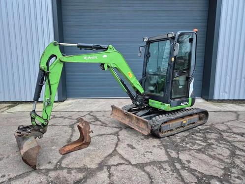 Kubota U27-4 minigraver graafmachine (bj 2015), Zakelijke goederen, Machines en Bouw | Kranen en Graafmachines, Graafmachine