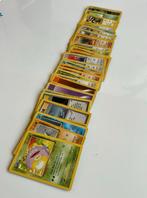 Oude pokemonkaarten base set jungle fossil, Ophalen of Verzenden, Gebruikt, Meerdere kaarten