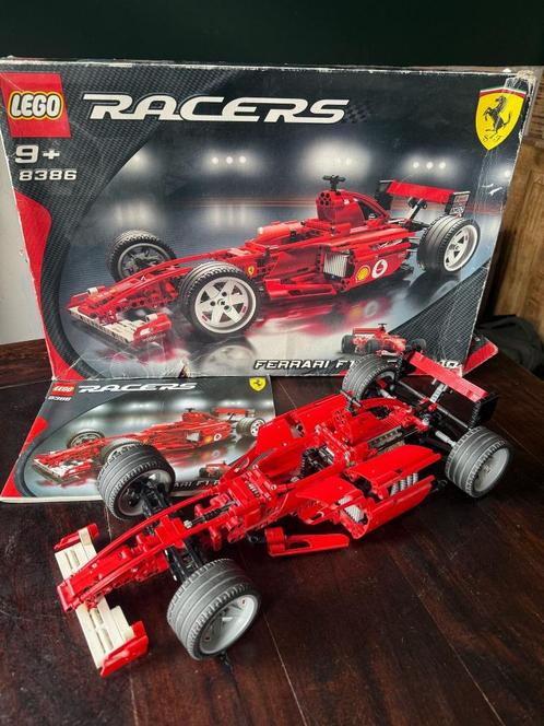 Lego Racers 8386 Ferrari F1 Racer 1:10, Kinderen en Baby's, Speelgoed | Duplo en Lego, Lego, Complete set, Ophalen of Verzenden