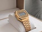 Nieuwe Casio A168-WG Gouden Horloge, Sieraden, Tassen en Uiterlijk, Horloges | Heren, Casio, Nieuw, Ophalen of Verzenden, Goud