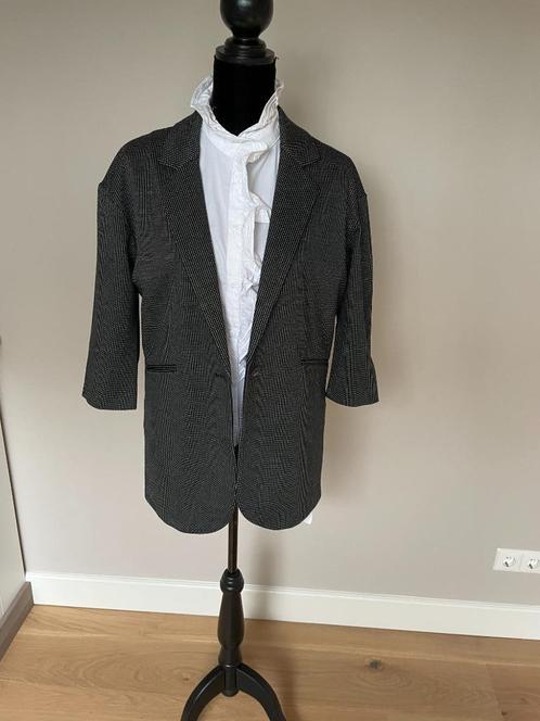 Nieuw colbert Benetton zwart maat S, Kleding | Dames, Jasjes, Kostuums en Pakken, Nieuw, Jasje, Maat 36 (S), Zwart, Ophalen