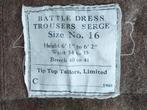 Engelse Battledress Herefordshire trouser 1940 Size 16., Verzamelen, Militaria | Tweede Wereldoorlog, Engeland, Landmacht, Kleding of Schoenen