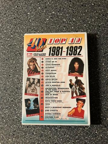  40 Jaar Top 40 (1981 - 1982) Dvd+Cd beschikbaar voor biedingen