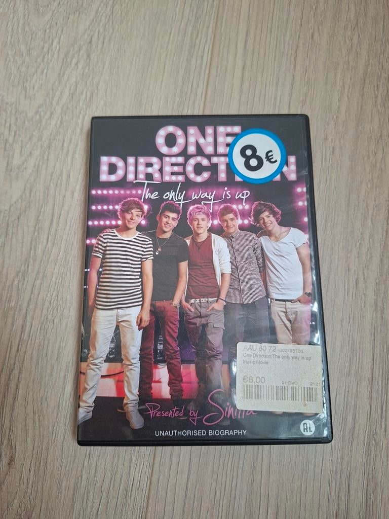 One direction dvd, Alle leeftijden, Ophalen of Verzenden, Zo goed als nieuw