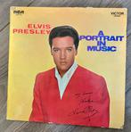 Gesigneerde Elvis Presley LP - A Portrait in Music, Ophalen of Verzenden, 1960 tot 1980, Gebruikt, 12 inch