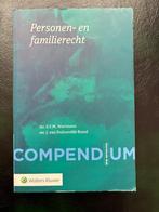 Compendium Personen en Familierecht, Zo goed als nieuw, Wolters Kluwer, Alpha, HBO