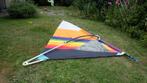 old school windsurf rig--regenboog nylon zeil 5 m2, Watersport en Boten, Ophalen, Minder dan 250 cm, Zeil, 5 tot 7 m²