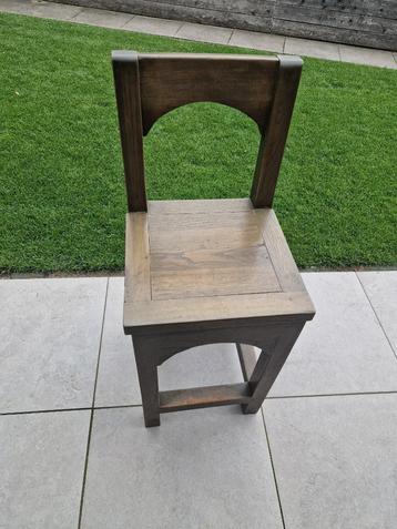 3 stk barkruk hout degelijk model beschikbaar voor biedingen