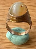 Ring, Sieraden, Tassen en Uiterlijk, Ringen, Gebruikt, Heer, Ophalen of Verzenden, Grijs