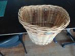 Rieten fiets mand voor aan het stuur, Ophalen of Verzenden, Zo goed als nieuw, Fietsmand, Stuurbevestiging