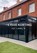 Veranda - serre - overkappingen - glazen schuifwanden, Ophalen of Verzenden, Nieuw, Serre