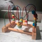 Grote Ikea Kralenspiraal kralenbaan spiraal hout montessori, Ophalen of Verzenden, Zo goed als nieuw, Overige typen