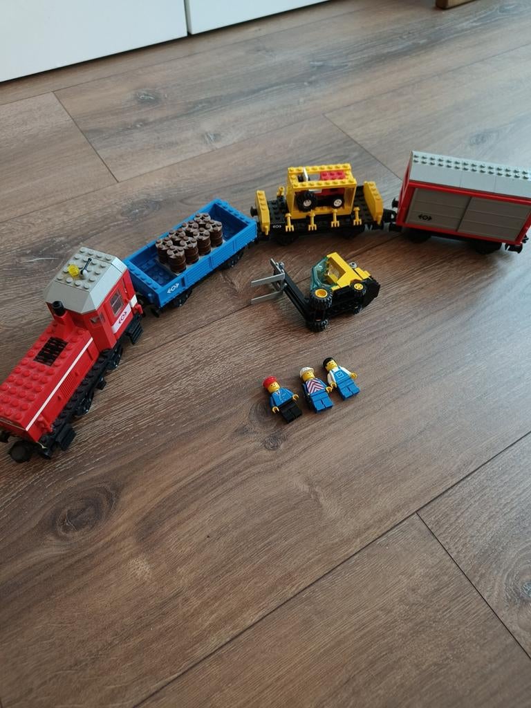 Lego 9v trein 4563 load and haul, Ophalen of Verzenden