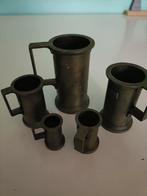 SET TINNEN MAATBEKERTJES, Ophalen of Verzenden