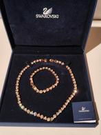 Swarovski Set: Ketting & Armband, Sieraden, Tassen en Uiterlijk, Overige materialen, Met strass, Ophalen of Verzenden, Zo goed als nieuw