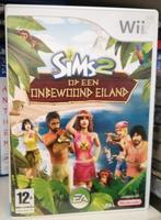 Sims 2/  op een onbewoond eiland / Nintendo Wii game, Vanaf 12 jaar, Ophalen of Verzenden, 1 speler, Zo goed als nieuw