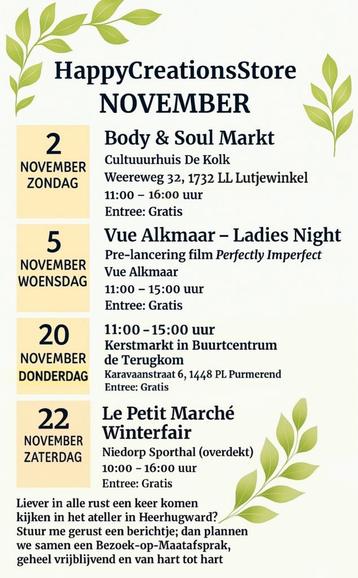  🎄 Kerstmarkt Purmerend - 20 november  beschikbaar voor biedingen