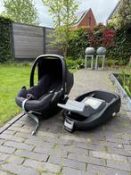 Maxi cosi Pebble met familyfix, Ophalen, Gebruikt, Isofix, 0 t/m 13 kg