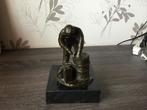 Bronzen beeldje, Ophalen of Verzenden, Brons