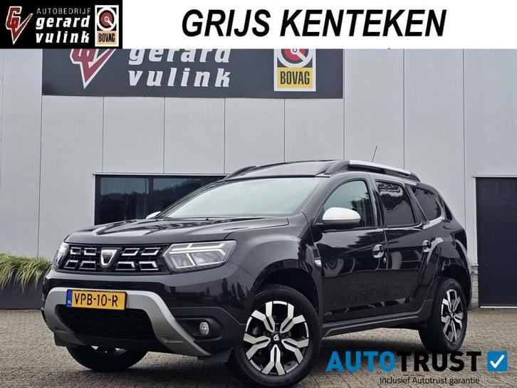 Dacia Duster 1.0 TCe 100 LPG GRIJS KENT. CLIMA CRUISE CARPLA, Auto's, Dacia, Bedrijf, Te koop, Duster, 360° camera, ABS, Achteruitrijcamera