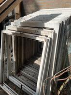 Gratis ophalen. Hardhouten kozijnen, Gebruikt, Raamkozijn, 75 tot 150 cm, Hout