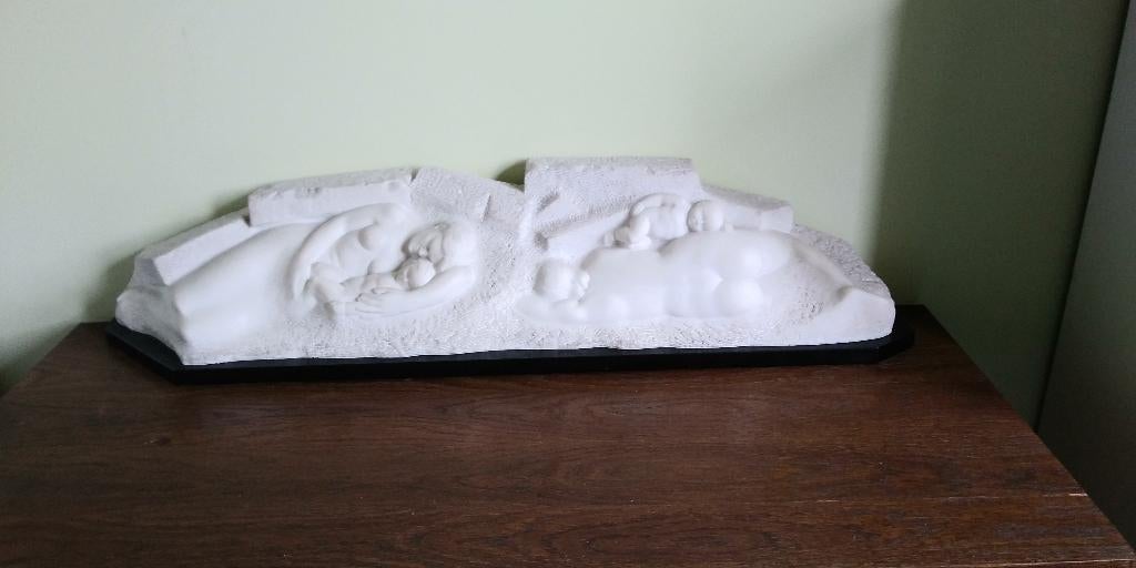 cararra marmeren beeld, Verzamelen, Beelden en Beeldjes, Zo goed als nieuw, Overige typen, Ophalen