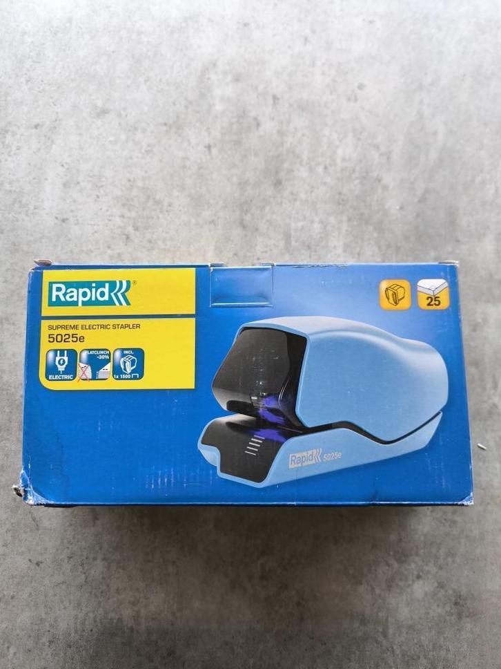 Rapid 5025E Snelle Elektrische Nietmachine, Diversen, Bureau-accessoires, Nieuw, Ophalen of Verzenden