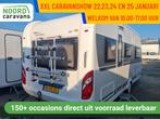 Hobby 495 UL DE LUXE ENKELE BEDDEN + MOVER +VOORTENT +LUIFEL, Rondzit, 7 tot 8 meter, Bedrijf, 1250 - 1500 kg