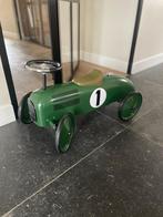 Goki loopauto retro / raceauto, Ophalen, Zo goed als nieuw, Loopvoertuig